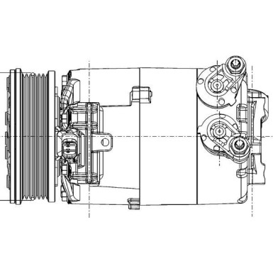 Kompressor, Klimaanlage ACP 1357 000P Kompressor, Klimaanlage ACP 1357 000P