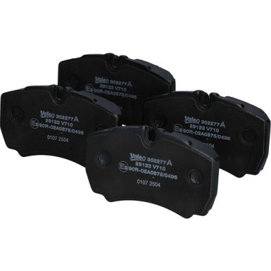Valeo Bremsbelagsatz, Scheibenbremse EXPERT 302277A Valeo Bremsbelagsatz, Scheibenbremse EXPERT 302277A