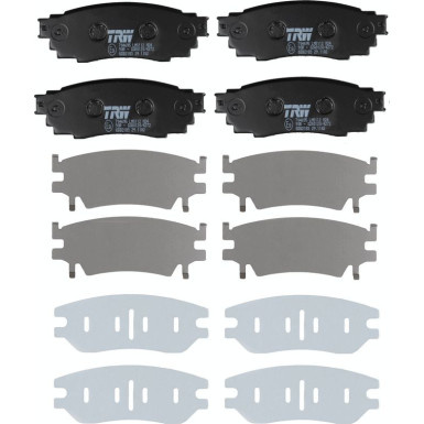 TRW Bremsbelagsatz, Scheibenbremse GDB2183