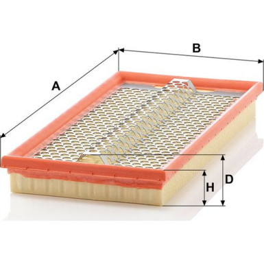 MANN-FILTER C 3388 Luftfilter MANN-FILTER C 3388 Luftfilter