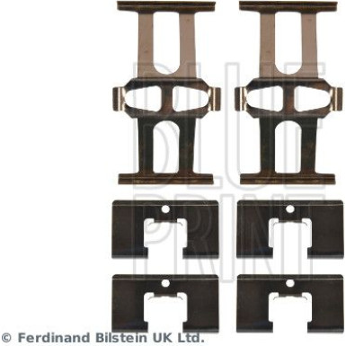 Blue Print Zubehörsatz, Scheibenbremsbelag ADBP480011
