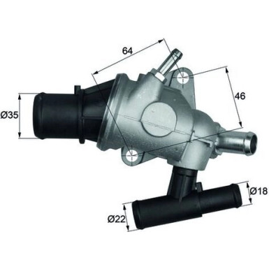 Mahle Thermostat, Kühlmittel BEHR TH 29 88