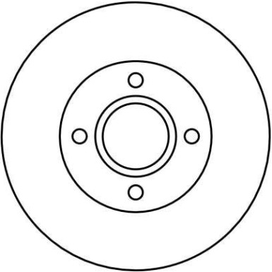 TRW Bremsscheibe DF4036 TRW Bremsscheibe DF4036