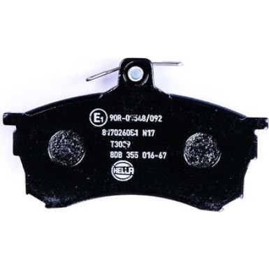 Hella Bremsbelagsatz, Scheibenbremse 8DB 355 016-671