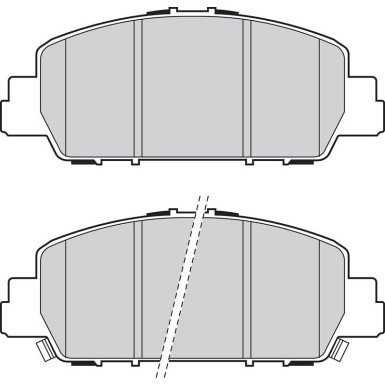 Valeo Bremsbelagsatz, Scheibenbremse ESSENTIAL 302315