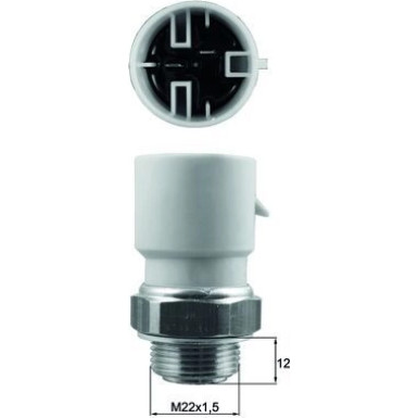 Mahle Temperaturschalter, Kühlerlüfter BEHR TSW 61