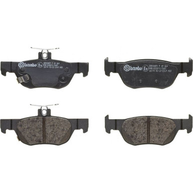 Brembo Bremsbelagsatz, Scheibenbremse PRIME LINE P 49 064