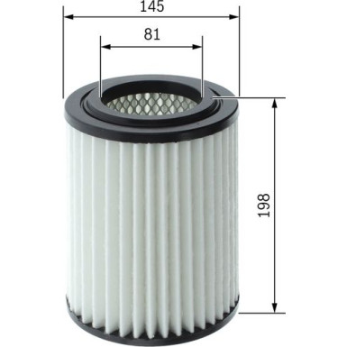 Luftfilter F 026 400 665 Luftfilter F 026 400 665