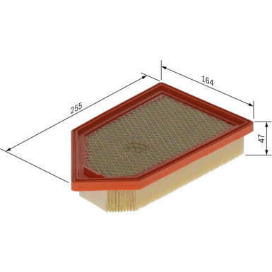Luftfilter F 026 400 724 Luftfilter F 026 400 724