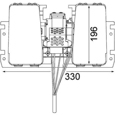 Mahle Innenraumgebläse BEHR Premium Line AB 179 000P