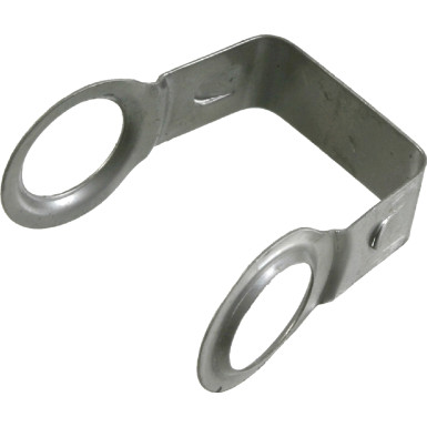 FEBI BILSTEIN 02435 Halteblech, Bremsbackenbolzen FEBI BILSTEIN 02435 Halteblech, Bremsbackenbolzen