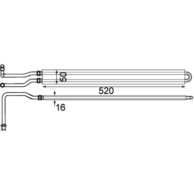 Ölkühler, Motoröl CLC 229 000P