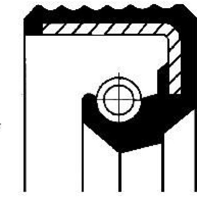 Dichtring 01016891B Dichtring 01016891B