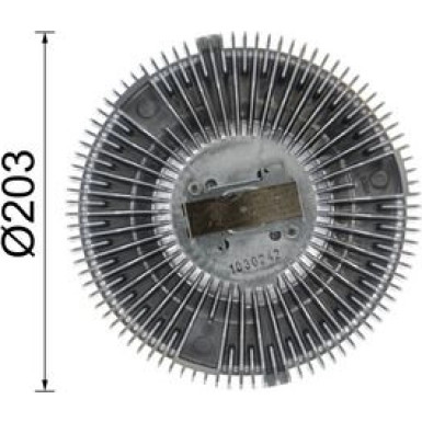 Kupplung, Kühlerlüfter CFC 37 000P Kupplung, Kühlerlüfter CFC 37 000P