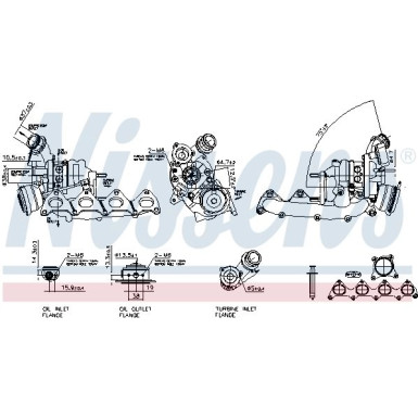 Nissens Turbolader 93112