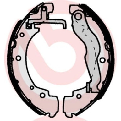 Brembo Bremsbackensatz ESSENTIAL LINE S 85 515 Brembo Bremsbackensatz ESSENTIAL LINE S 85 515