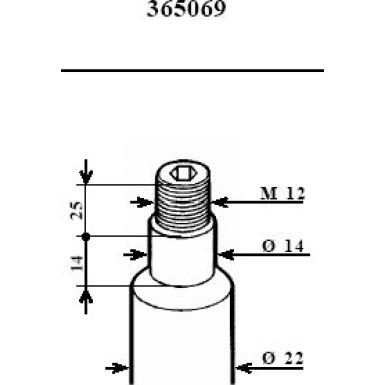 Stoßdämpfer 365069