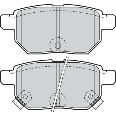 Bremsbelagsatz, Scheibenbremse 302085 Bremsbelagsatz, Scheibenbremse 302085