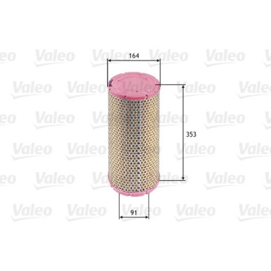Valeo Luftfilter 585624 Valeo Luftfilter 585624