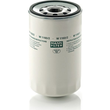 Mann-Filter Ölfilter W 1160/2 Mann-Filter Ölfilter W 1160/2