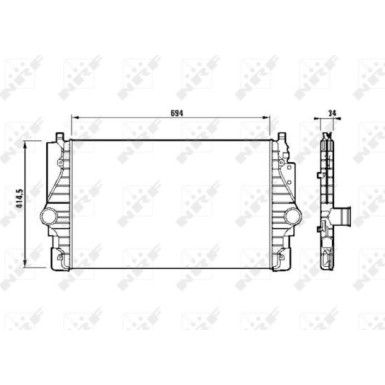 Ladeluftkühler 30873