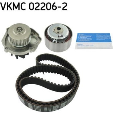 SKF Wasserpumpe + Zahnriemensatz VKMC 02206-2