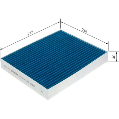 Filter, Innenraumluft 0 986 628 586 Filter, Innenraumluft 0 986 628 586
