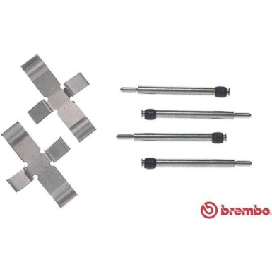Brembo Zubehörsatz, Scheibenbremsbelag PRIME LINE A 02 207