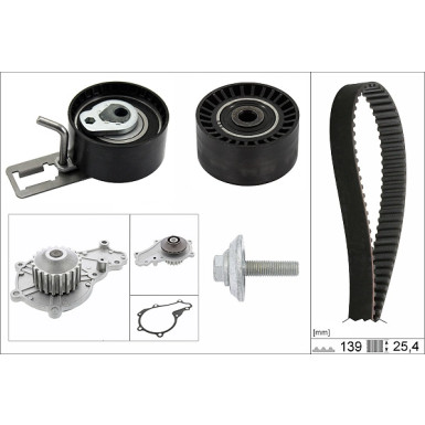 INA Wasserpumpe + Zahnriemensatz 530 0577 30