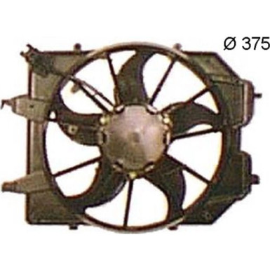 Mahle Lüfter, Motorkühlung BEHR CFF 374 000S