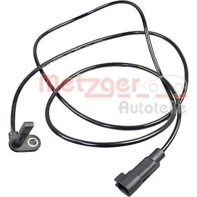 Metzger Sensor, Raddrehzahl 09001373