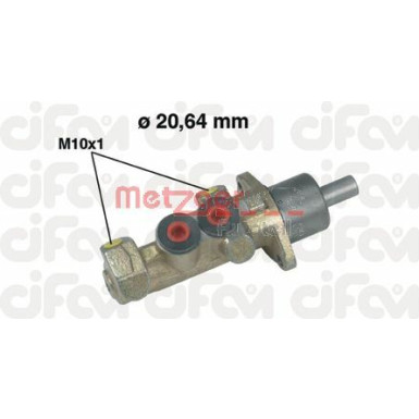 Metzger Hauptbremszylinder CIFAM 202-242