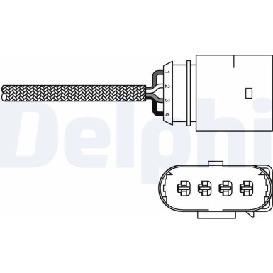 Delphi Lambdasonde ES20285-12B1 Delphi Lambdasonde ES20285-12B1