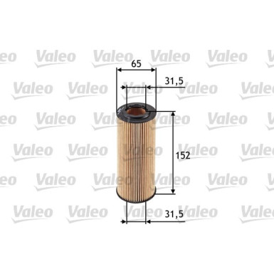 Valeo Ölfilter 586545