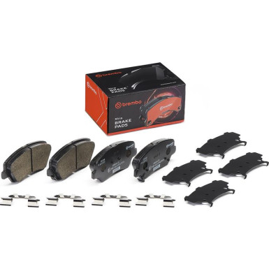 Brembo Bremsbelagsatz, Scheibenbremse XTRA LINE P 30 073X Brembo Bremsbelagsatz, Scheibenbremse XTRA LINE P 30 073X