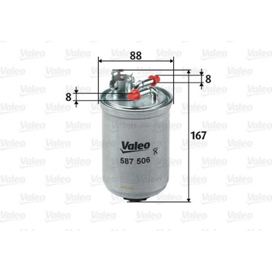 Valeo Kraftstofffilter 587506