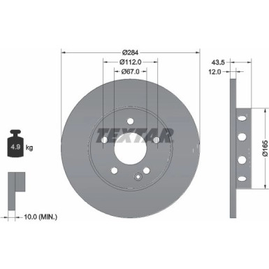 Bremsscheibe 92059303 Bremsscheibe 92059303