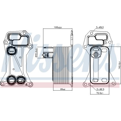 Ölkühler, Motoröl 90901