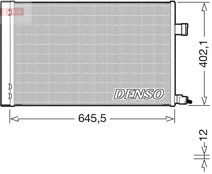 Kondensator, Klimaanlage DCN11009 Kondensator, Klimaanlage DCN11009