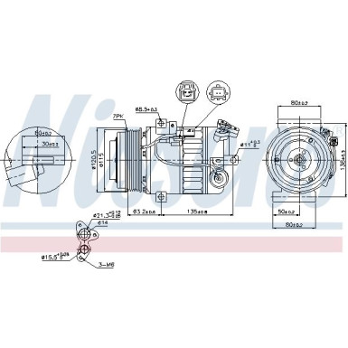 Kompressor, Klimaanlage 89392