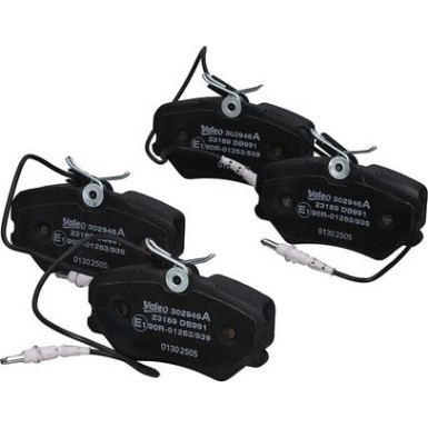 Valeo Bremsbelagsatz, Scheibenbremse EXPERT 302946A