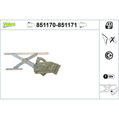 Fensterheber 851170 Fensterheber 851170