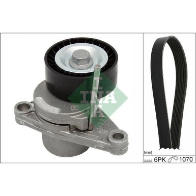 INA Keilrippenriemensatz 529 0344 10