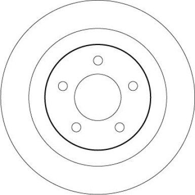 TRW Bremsscheibe DF4468