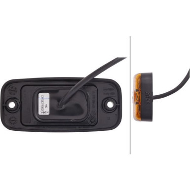 Hella Seitenmarkierungsleuchte 2PS 345 600-011 Hella Seitenmarkierungsleuchte 2PS 345 600-011