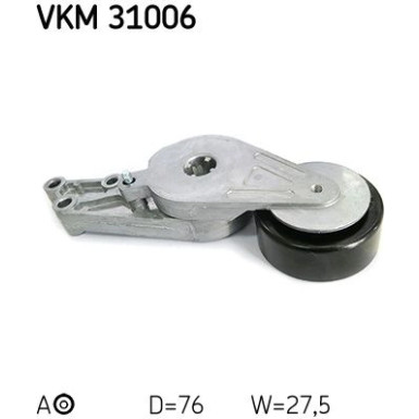SKF Spannrolle, Keilrippenriemen VKM 31006