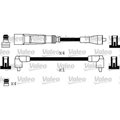 Valeo Zündleitungssatz 346333 Valeo Zündleitungssatz 346333