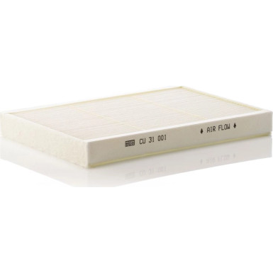 MANN-FILTER CU 31 001 Innenraumfilter, Partikelfilter