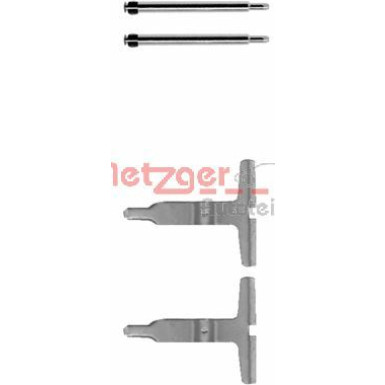 Metzger Zubehörsatz, Scheibenbremsbelag 109-1217 Metzger Zubehörsatz, Scheibenbremsbelag 109-1217