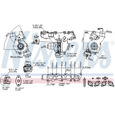 Nissens Turbolader 93131